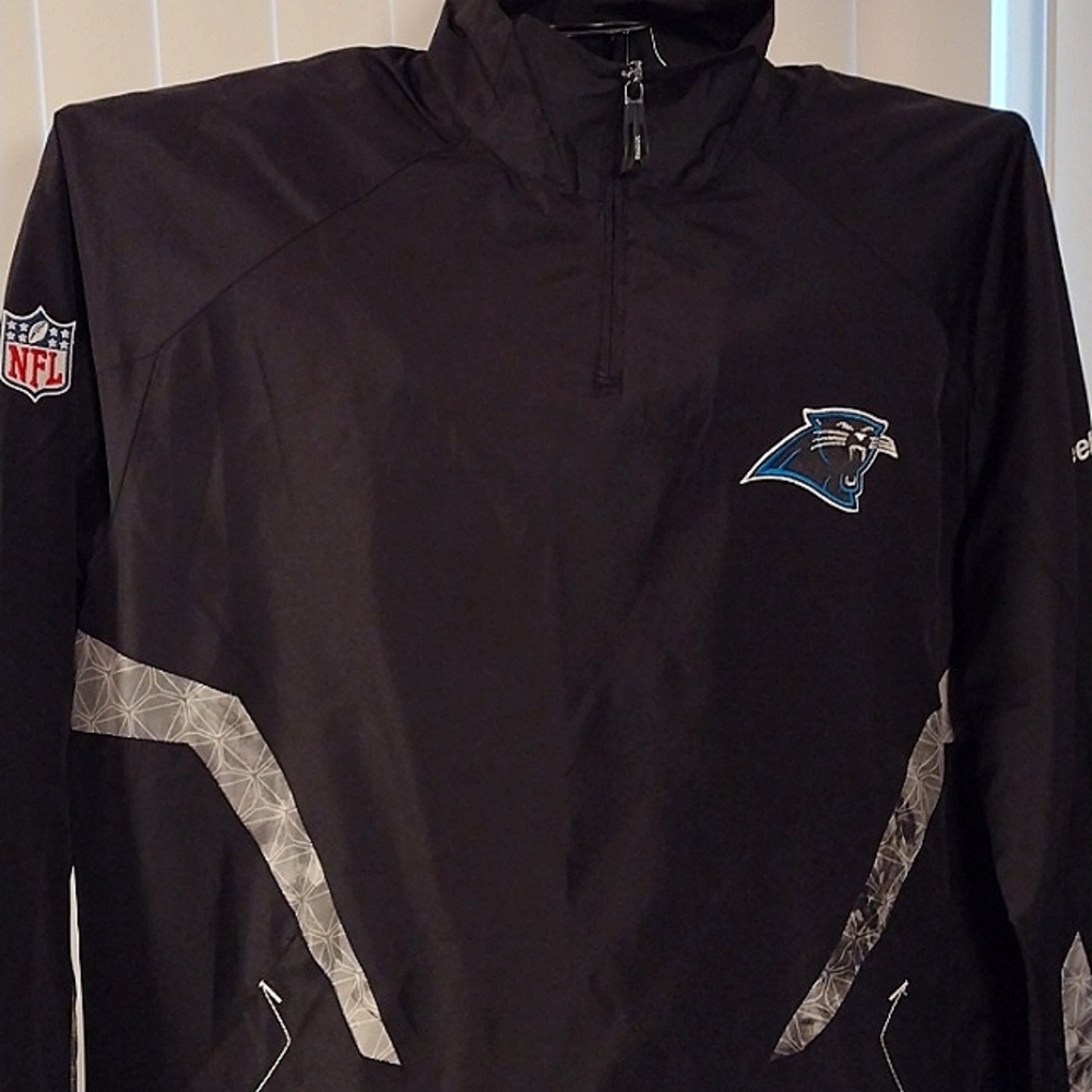Reebox NFL Carolina Panthers windbreaker